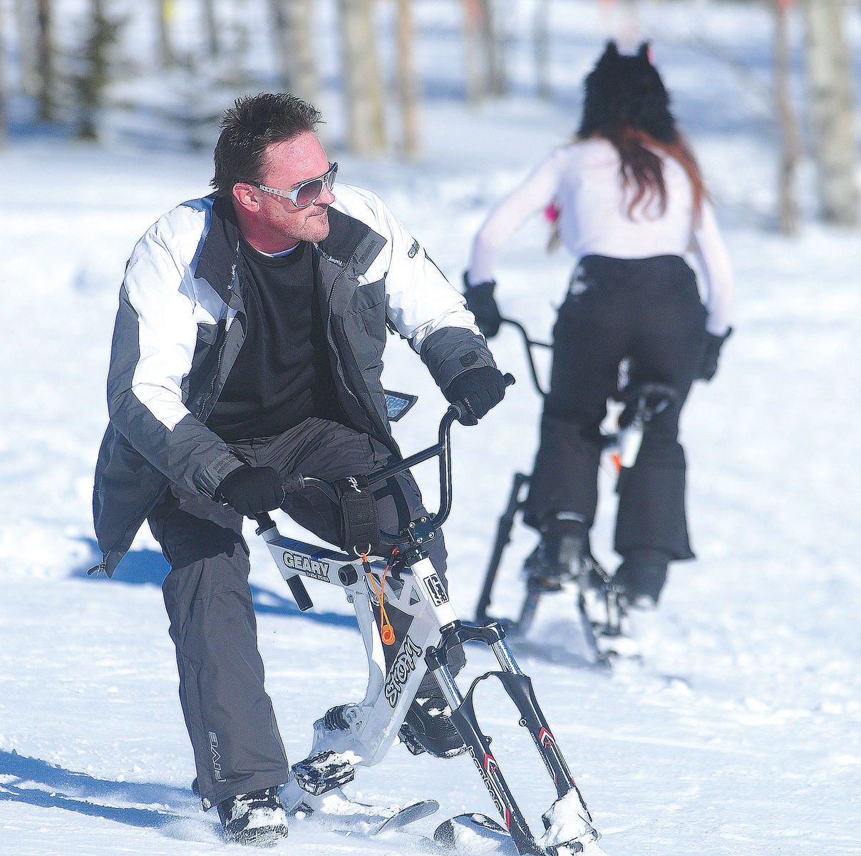 Snow bikes